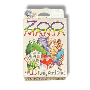 Zoo Mania Family Card Game